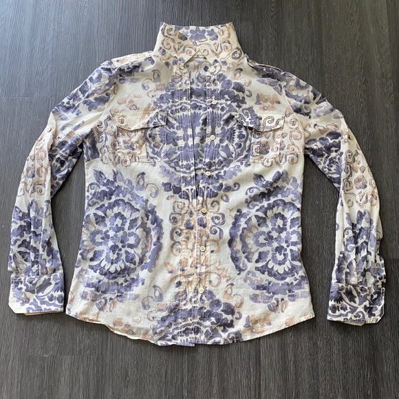 Floral Patterned Women's Top - Picture 1 of 10
